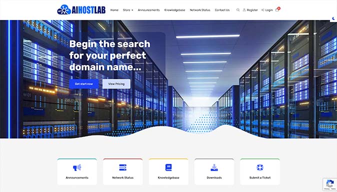 AI Host Lab SaaS dashboard