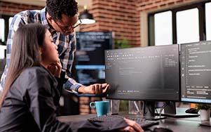 Custom web application for business marketing